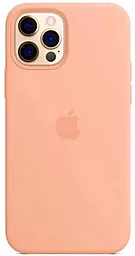 Чехол Silicone Case Full для Apple iPhone 14 Pro Grapefruit