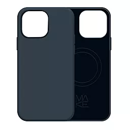 Чехол MAKE для Apple iPhone 14 Plus Premium Silicone MagPro Midnight (MCLPM-AI14PLMN)