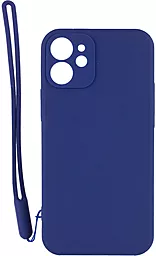 Чехол Epik Square Full Camera Apple iPhone 12 Mini Blue