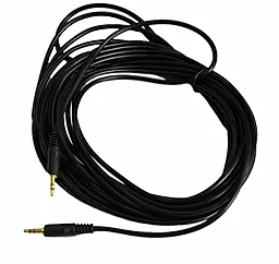 Аудіо кабель Atcom AUX mini Jack 3.5mm M/M Cable 7.5 м black (17438)