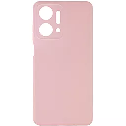 Чехол Silicone Case Candy Full Camera для Huawei Honor X7a Pink Sand