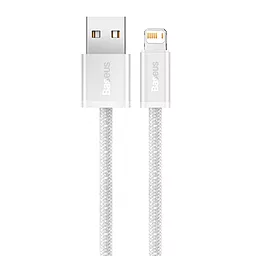 Кабель USB Baseus Dynamic Series 2.4A 2M Lightning Cable  White (CALD000502) - миниатюра 2