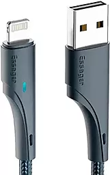 Кабель USB Essager Rousseau 12W 2.4A 2M Lightning Cable  Black (EXCL-LSA01)