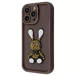 Чехол Pretty Things Case для Apple iPhone 14 Pro Max  brown/rabbit