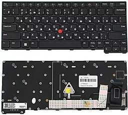 Клавіатура для ноутбуку Lenovo ThinkPad X13 Gen 3 Black
