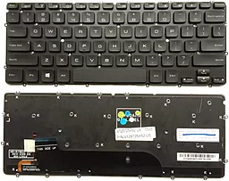 Клавіатура для ноутбуку Dell XPS 13 9333 L321x 322x без рамки підсвітка клавіш чорна