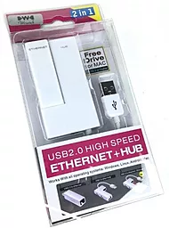 Переходник USB to Ethernet Wiretek (WK-EU400w) - миниатюра 2