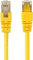 Патч-корд RJ-45 2м Cablexpert Cat. 6a S/FTP CU LSZH жёлтый (PP6A-LSZHCU-Y-2M)