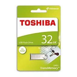 Флешка Toshiba 32GB Owari Metal USB 2.0 (THN-U401S0320E4) - миниатюра 4