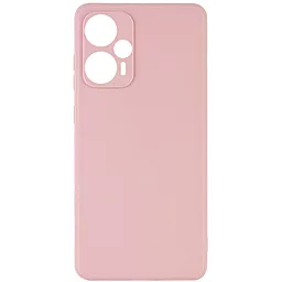 Чехол Silicone Case Candy Full Camera для Xiaomi Poco F5 / Note 12 Turbo Pink Sand