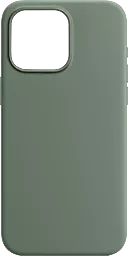 Чехол MAKE Apple iPhone 15 Pro Max Silicone Green