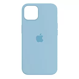 Чохол Silicone Case Full для Apple iPhone 14 Sky Blue