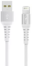 Кабель USB SkyDolphin S05L Frost Line Lightning Cable White (USB-000548)