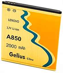 Аккумулятор Lenovo K860i IdeaPhone / BL198 (2000 mAh) Gelius