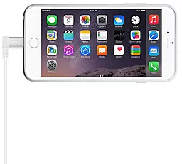 Кабель USB Moshi Lightning to USB Cable 90-degree White (1.5 m) (99MO023128) - миниатюра 2