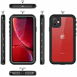 Чехол 1TOUCH Shellbox DOT Serial Solid Dropproof And Waterproof Case для Apple iPhone 12  Black - миниатюра 2