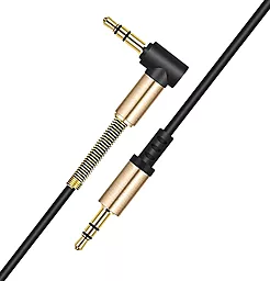 Аудіо кабель EasyLife A004 AUX mini Jack 3.5mm M/M Cable 1 м black - мініатюра 3