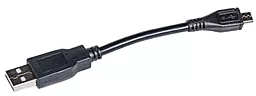 Кабель USB PowerPlant 0.1M 2-in-1 USB Lightning/micro USB Cable Black (KD00AS1217) - миниатюра 2