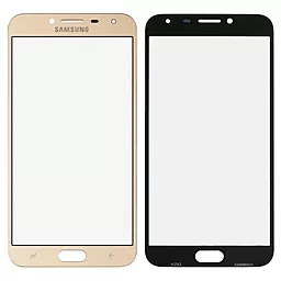 Корпусное стекло дисплея Samsung Galaxy J4 J400F 2018 (с OCA пленкой) Gold