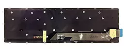 Клавиатура для ноутбука Dell Inspiron 7566 7567 без рамки с подсветкой Original черная - миниатюра 2