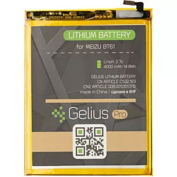 Аккумулятор Meizu BT61 M3 Note L681H (4000 mAh) Gelius Pro