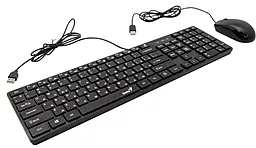 Комплект (клавиатура+мышка) Genius C-126 SlimStar USB Black (31330007407) - миниатюра 5