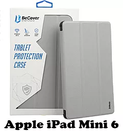 Чехол для планшета BeCover для Apple iPad mini 6   Gray (707522)