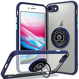 Чехол Deen Color Edging Ring Apple iPhone 7, iPhone 8, iPhone SE 2020 Blue