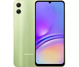Смартфон Samsung Galaxy A05 4/128Gb Light Green (SM-A055FLGGSEK)