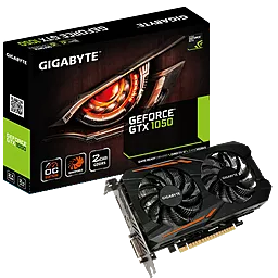 Видеокарта Gigabyte GeForce GTX 1050 Windforce OC 2G (GV-N1050WF2OC-2GD)