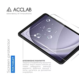 Защитное стекло ACCLAB Full Glue для Samsung Galaxy Tab A9 SM-X115 8.7" Black - миниатюра 3