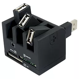 Мультипортовый USB-A хаб Gembird UHB-FD1