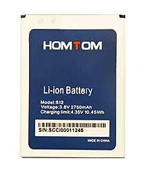 Акумулятор Homtom S12 (2750 mAh) 12 міс. гарантії