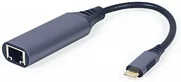 Мережева карта Cablexpert Type-C to RJ45 Grey (A-USB3C-LAN-01) - мініатюра 2