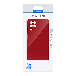 Чехол ACCLAB SoftShell для Samsung Galaxy A22 LTE (4G) Red - миниатюра 2