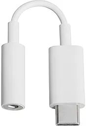 Аудио-переходник Choetech Google M-F USB Type-C - 3.5mm White (GA00477-WW)
