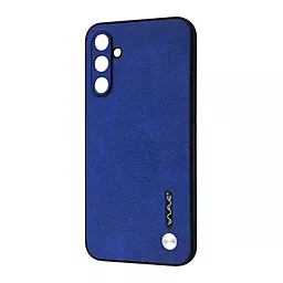Чехол Wave Leather Case для Samsung Galaxy A14 Blue
