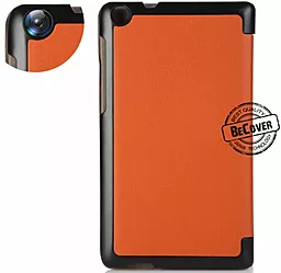 Чехол для планшета BeCover Smart Case для ASUS Z170 ZenPad C 7 Orange (700671) - миниатюра 2