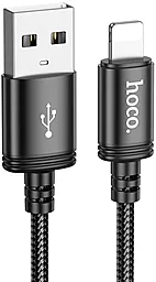 Кабель USB Hoco X91 12W 2.4A 3M USB Lightning Cable Black