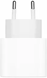Сетевое зарядное устройство с быстрой зарядкой Apple 20W USB Type-C Replacement OEM Power Adapter white - миниатюра 2