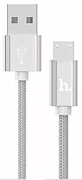 USB Кабель Hoco X2 Rapid Braided micro USB Cable Tarnish