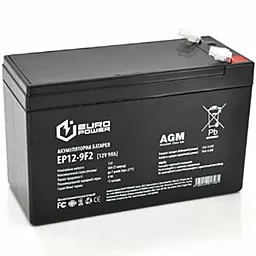 Акумуляторна батарея EuroPower 12V 9Ah (EP12-9F2)