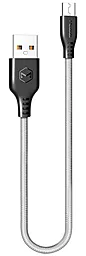 Кабель USB McDodo Warrior Series 12W 2.4A micro USB Cable Grey (CA-5161) - миниатюра 5