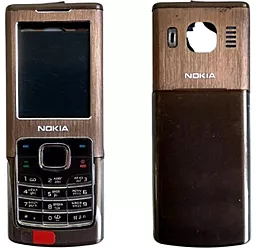 Корпус для Nokia 6500 Classic з клавіатурою Bronze