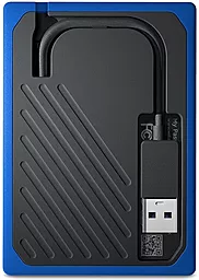 SSD Накопитель Western Digital My Passport Go 500 GB (WDBMCG5000ABT-WESN) Blue - миниатюра 5