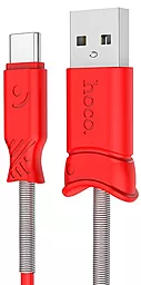 Кабель USB Hoco X24 Pisces Charged USB Type-C Cable Red