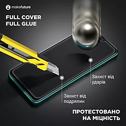 Защитное стекло MAKE для Xiaomi Poco M6 Pro Black - миниатюра 5
