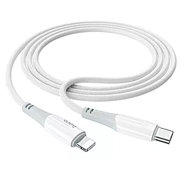 Кабель USB PD Hoco X70 Ferry 20W USB Type-C - Lightning Cable White - миниатюра 3
