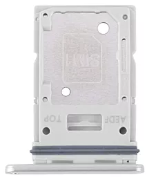 Держатель (лоток) Сим карты Samsung Galaxy A54 A546 Dual SIM и карты памяти White