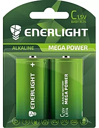 Батарейки Enerlight MEGA POWER LR14 2шт - миниатюра 2
